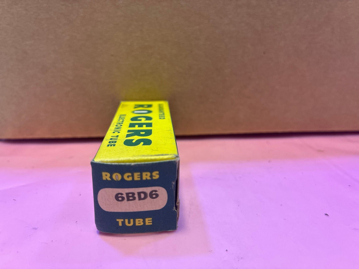 🔥 Rogers 6BD6 Vacuum Tube NOS Vintage Sharp-Cutoff IF Pentode in Original Box