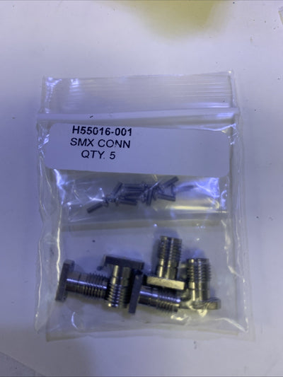 🔥 SMX RF Connector H55016-001 Panel Mount Coaxial Connector Lot of 5