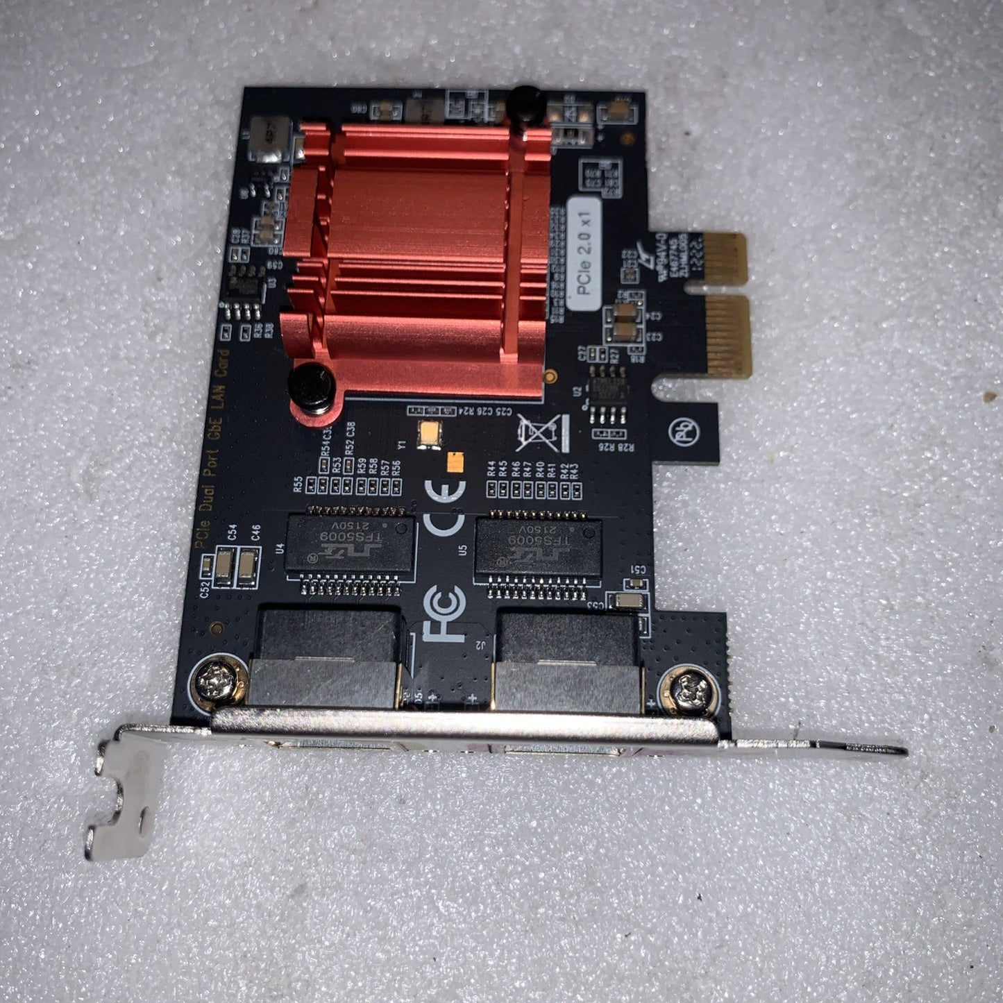 Intel 82575EB 2-Port Gigabit Ethernet Adapter PCIe