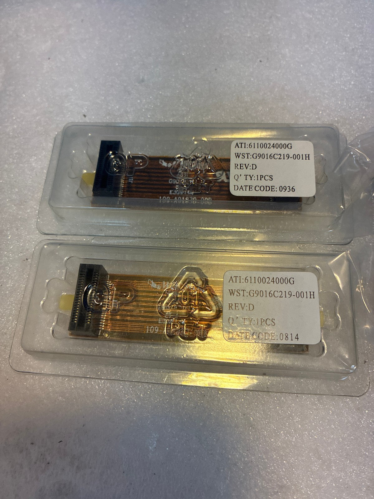 🔥 ASUS & ATI/AMD SLI Bridge Flex Cable Lot 14010-00130800 G9016C219-001H 4pcs