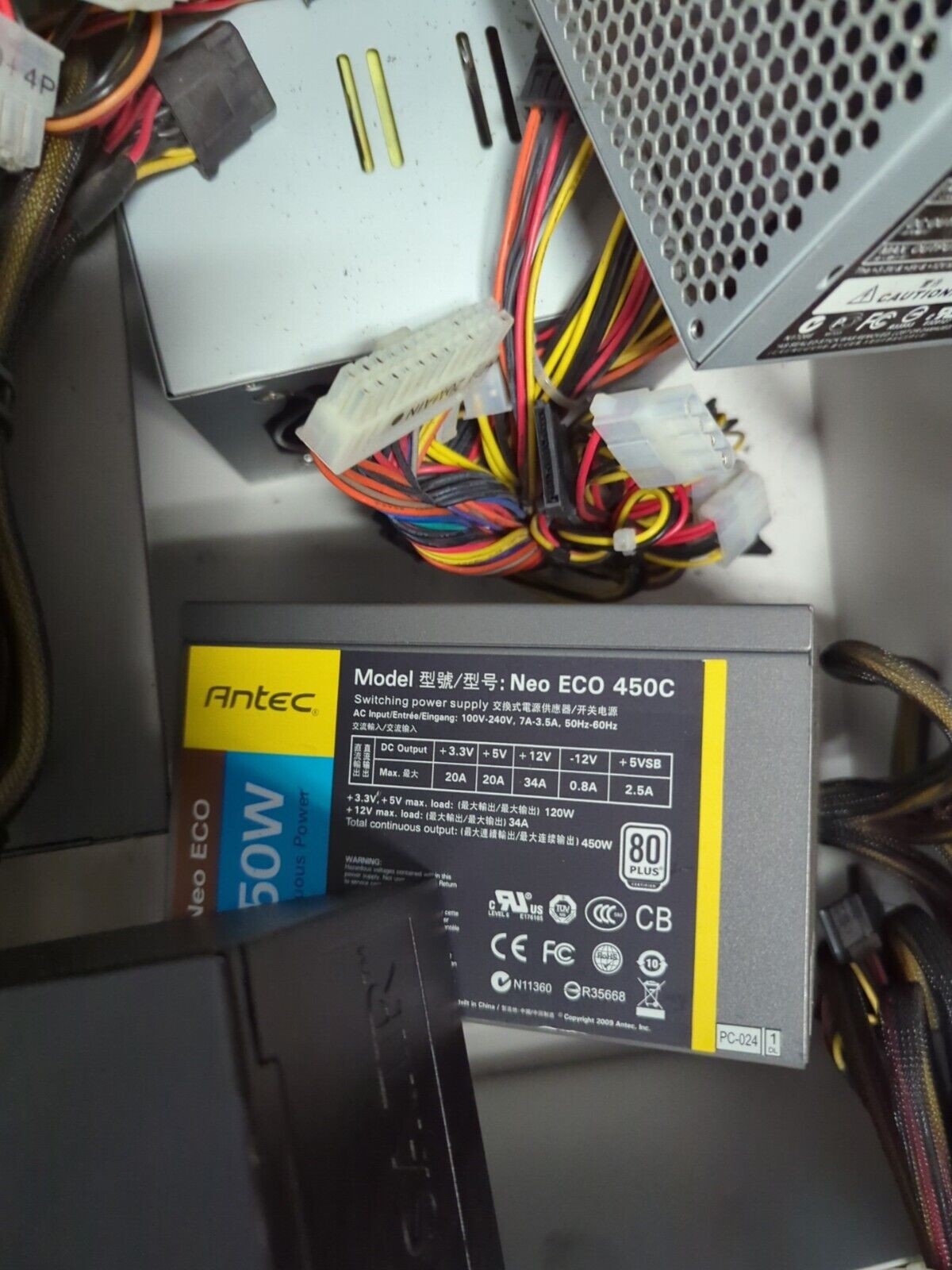 8 x Mixed Brand 400-460W ATX POWER SUPPLY (with PCI-e)
