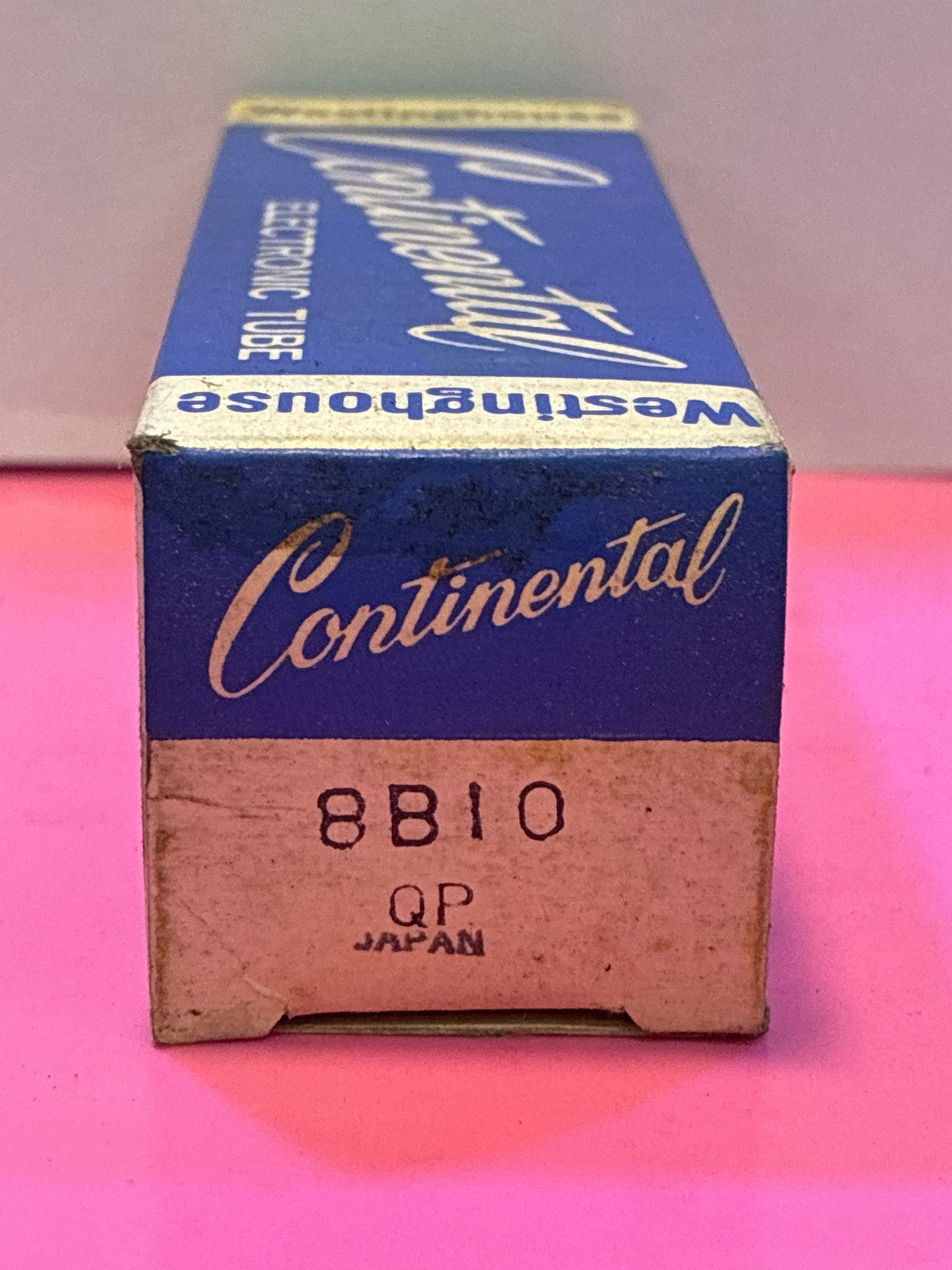 🔥 Westinghouse Continental 8B10 Vacuum Tube NOS in Original Box