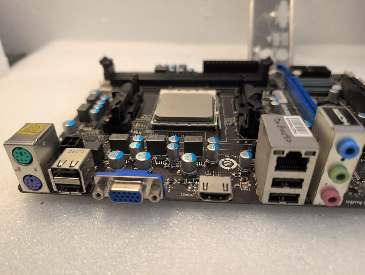 🎸 MSI FM2-A55M-E33 Micro-ATX Motherboard Socket FM2 + AMD A6-5400 CPU Combo