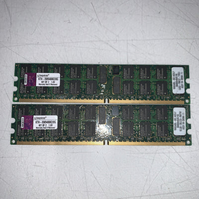 2x KINGSTON KTH-XW9400K2/8G PC2-5300 DR2 667 4GB ECC REG KIT (FOR SERVER)