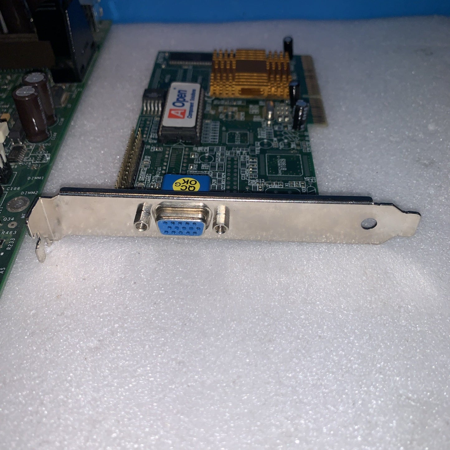 Compaq deskpro ep/sb PC motherboard 332857-001 008312 W/ CPU/RAM/GPU AOPEN PA700