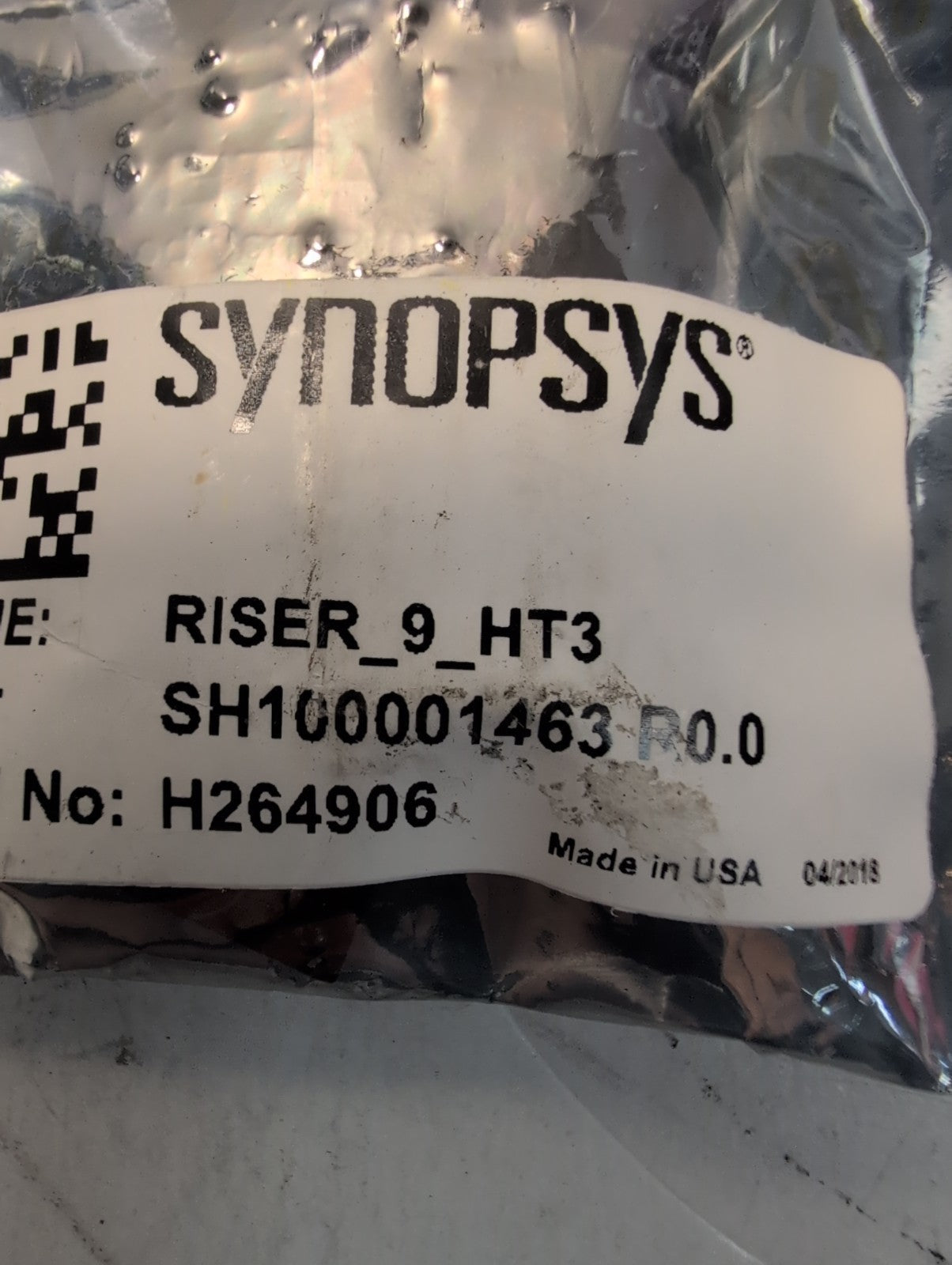 🔥 SYNOPSYS RISER_9_HT3 SH100001463 ADAPTER -