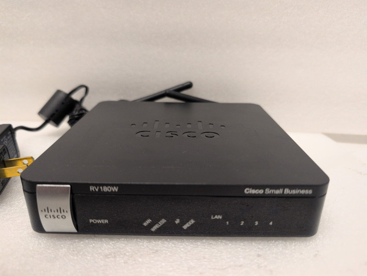 🎸 Cisco RV180W Wireless-N Multifunction VPN Router Firewall 4-Port Black