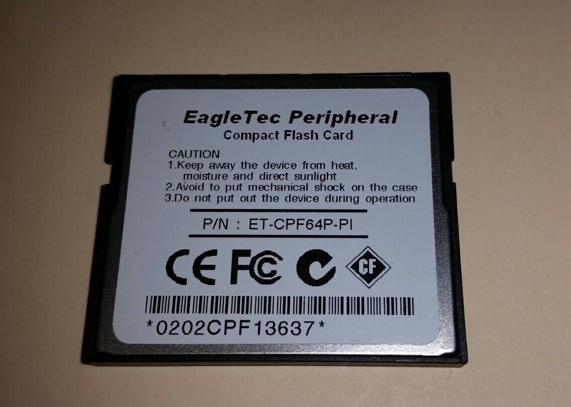 EagleTec  64MB Compact Flash Memory ET-CPF64P 