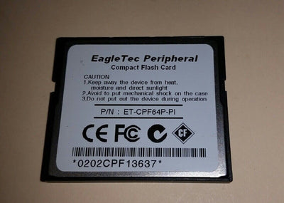 EagleTec  64MB Compact Flash Memory ET-CPF64P 