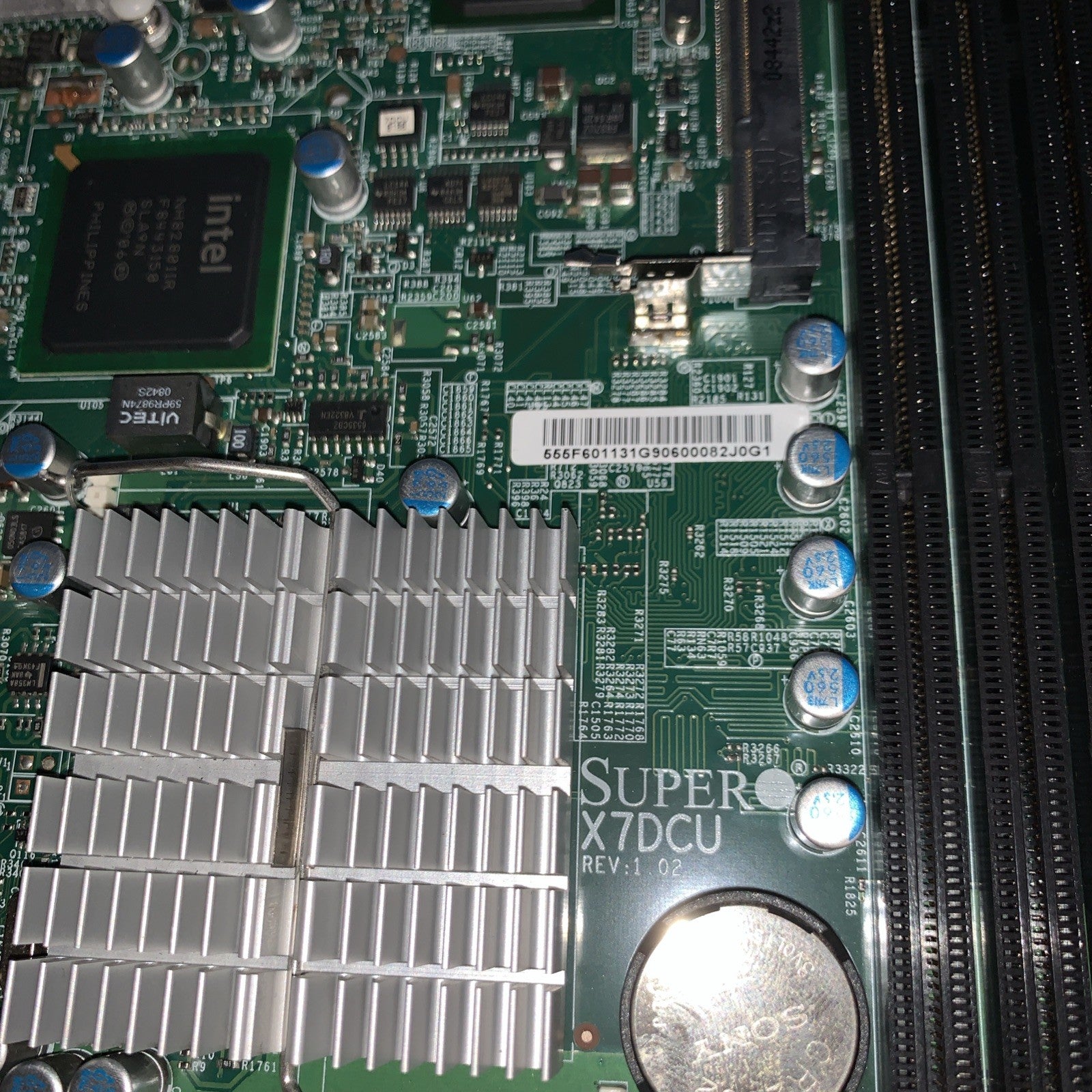 Super X7DCU-CS045 X7DCU server motherboard w/ 2x Xeon E5420