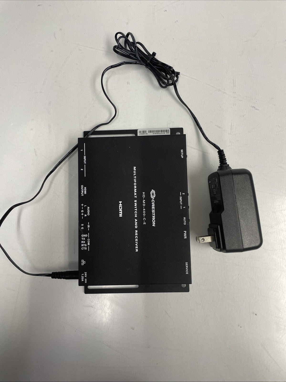 Crestron hd-md-400-c-e Multiformat Switch, Receiver and Transmitter and adapter