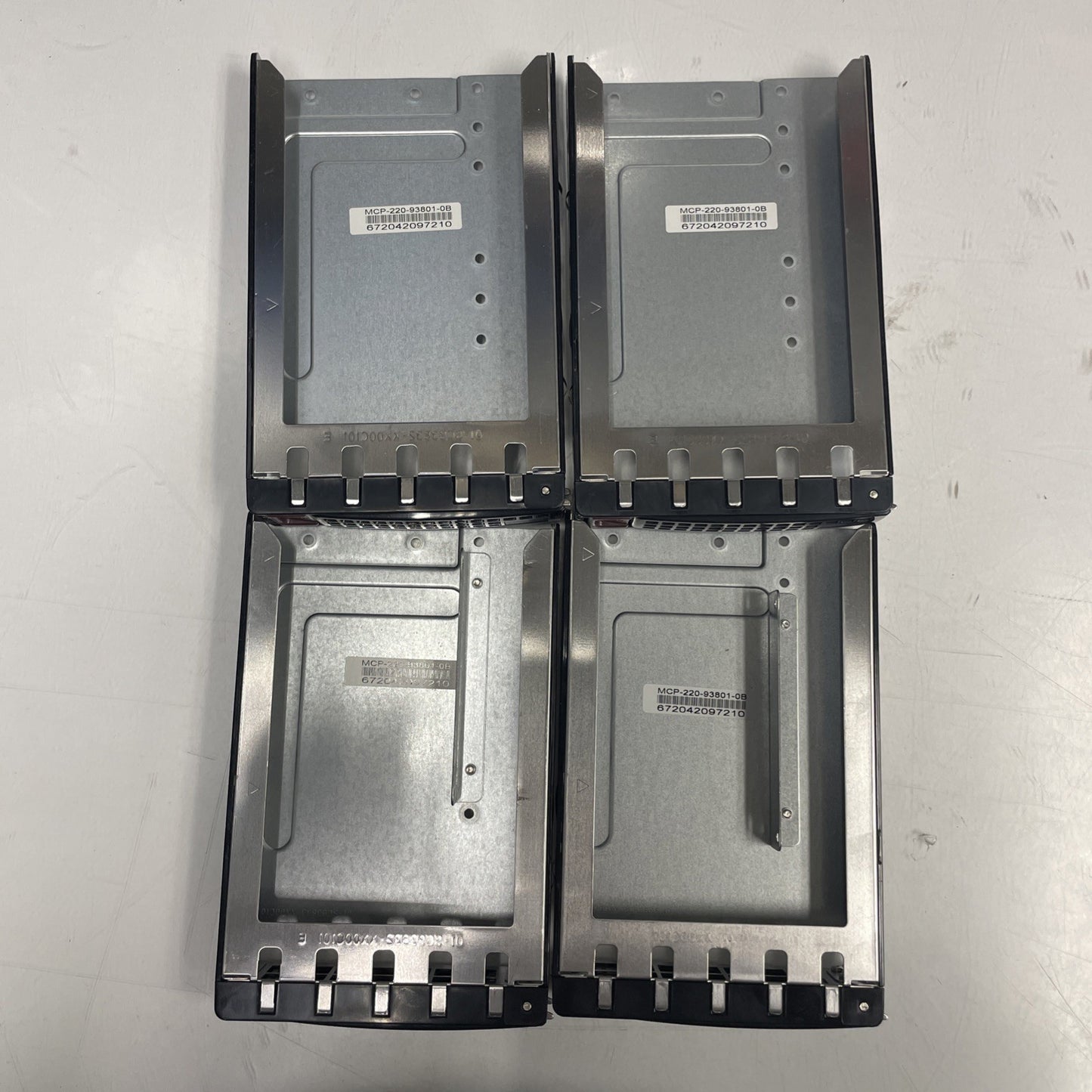 Lot of 4 Tool-Less HDD Hard Drive Caddy  01-SC93832 xx00c101+