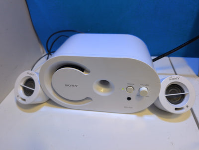 🎸 Sony SRS-D25 White Amplified 2.0 Channel Speaker System Tested