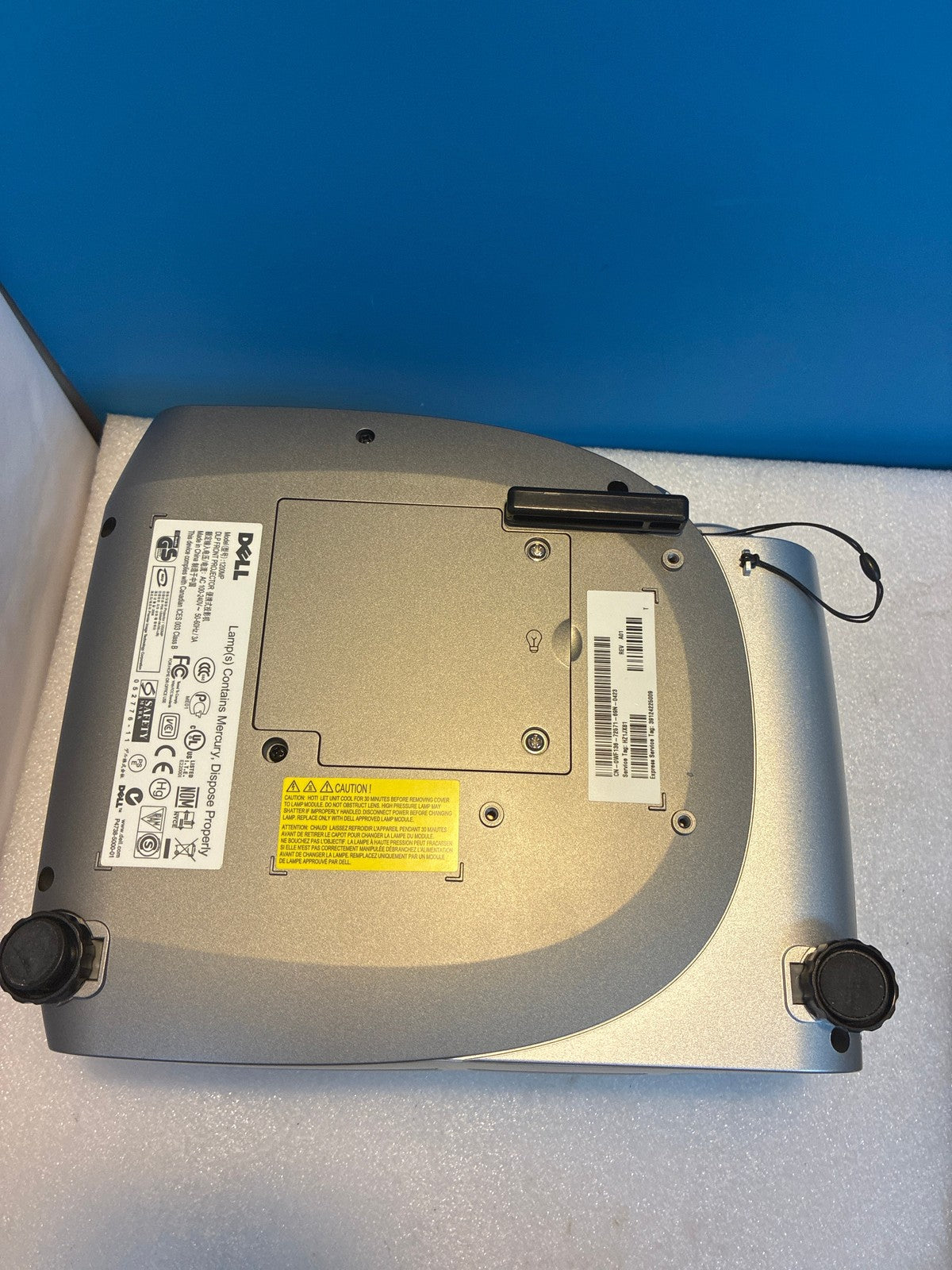 🔥 Dell 1200MP DLP Front Projector - VGA S-Video RS232 USB Remote Tested