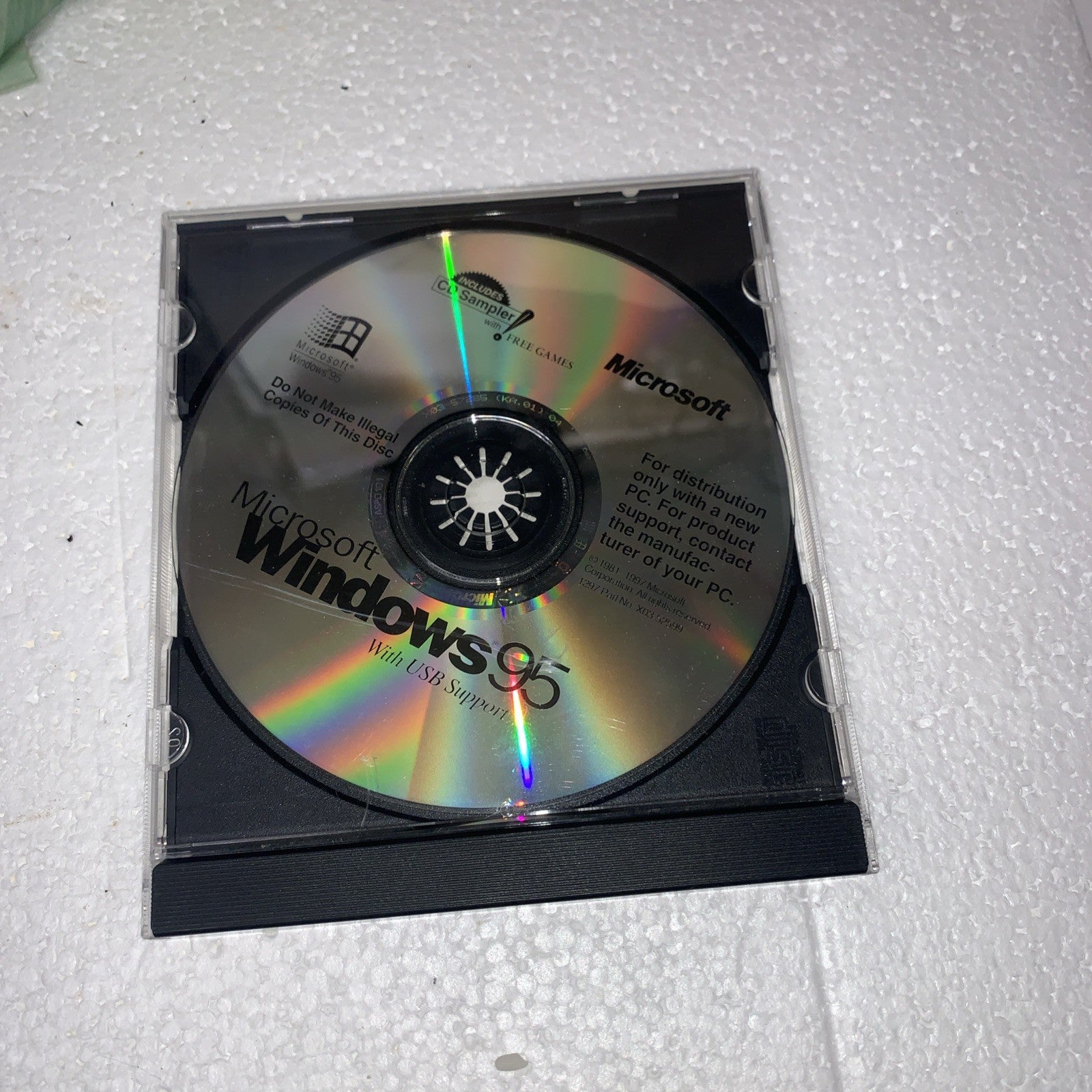 🔥 Windows 95 Installation CD with USB supports