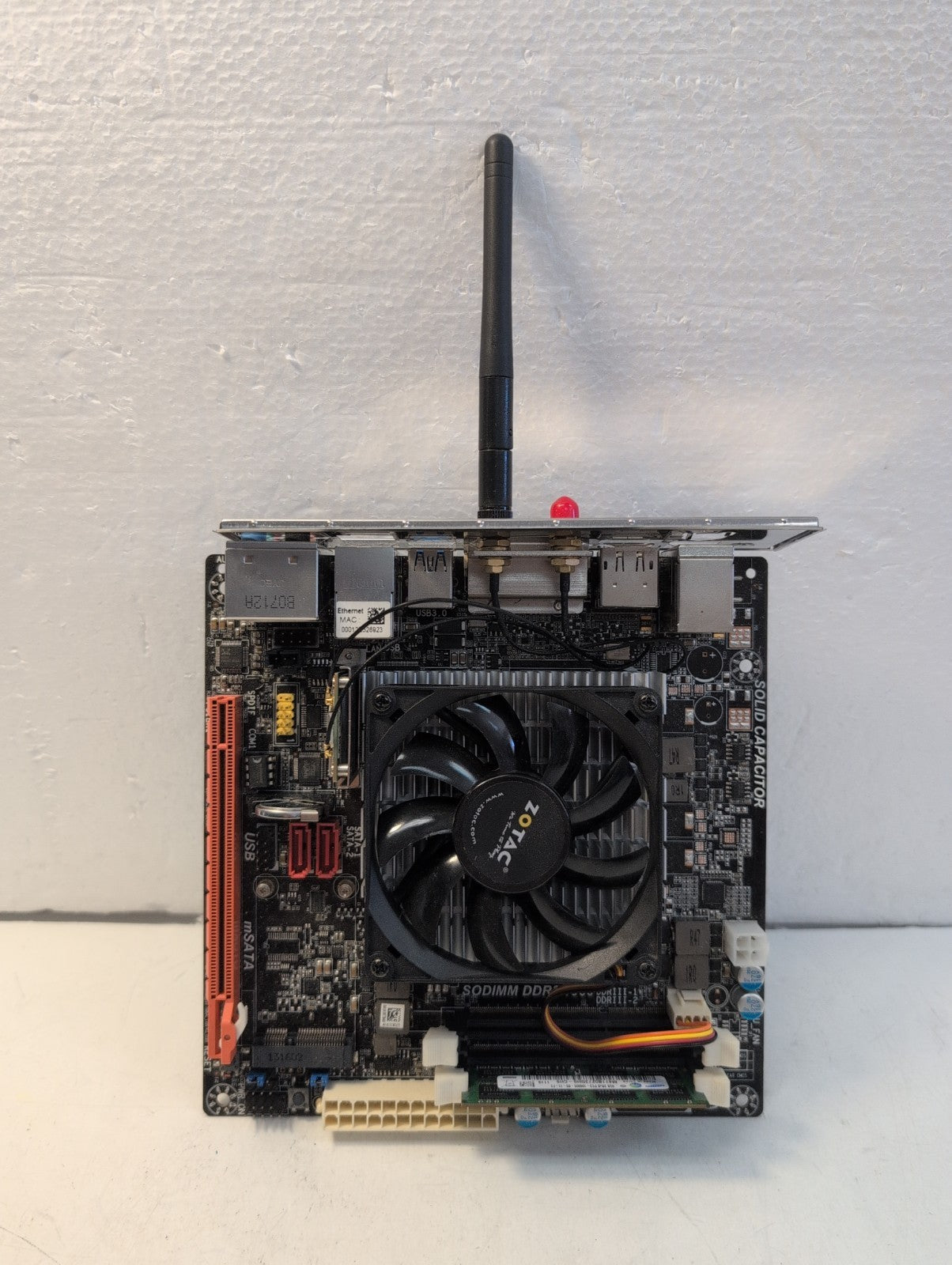 🔥 Intel D2550ITXS A212-57F Mini-ITX Atom D2550 DDR3 Motherboard W/4GB RAM -