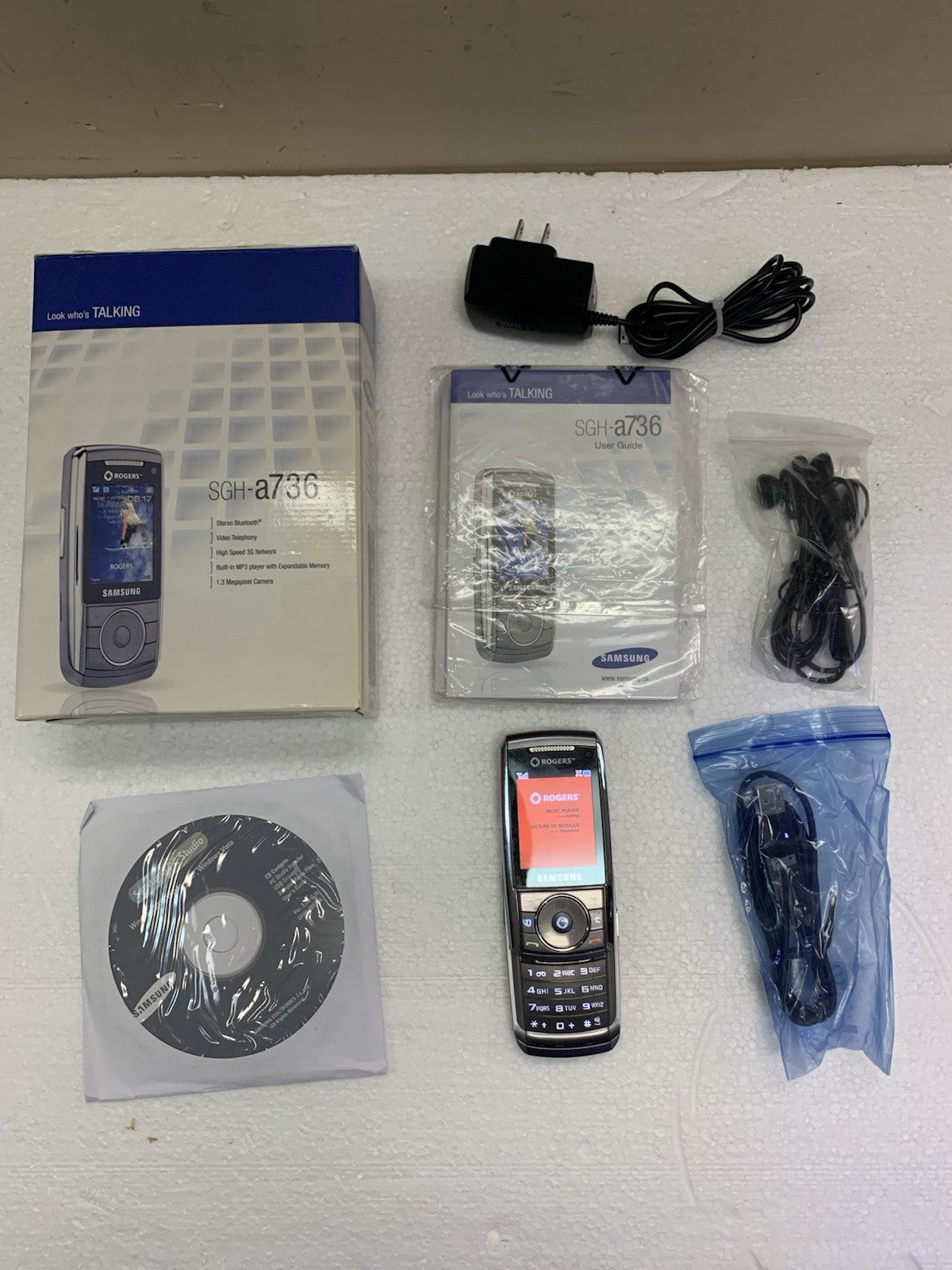 🔥 (Rogers) Samsungg SGH-A736 3G cell phone