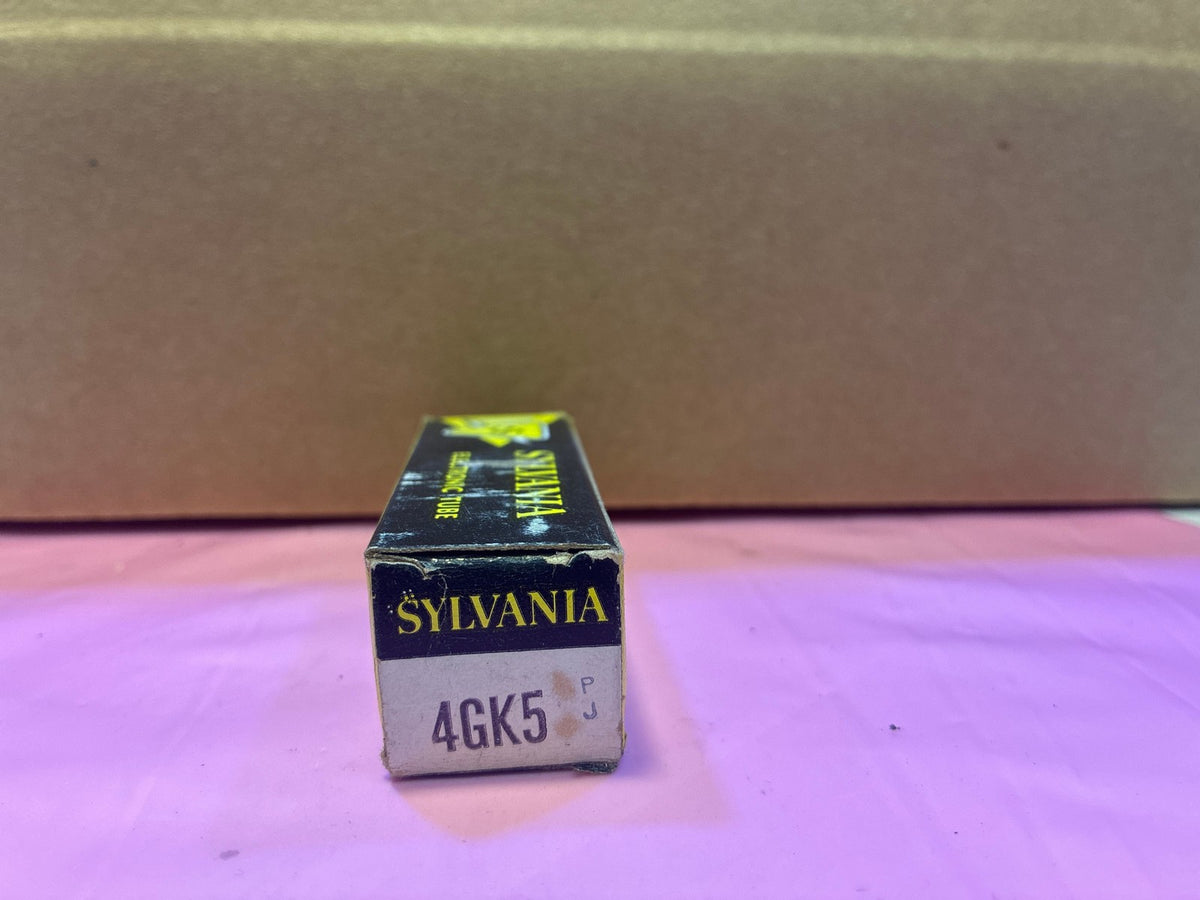 🔥 Sylvania 4GK5 Vacuum Tube NOS in Original Box Vintage Electronic