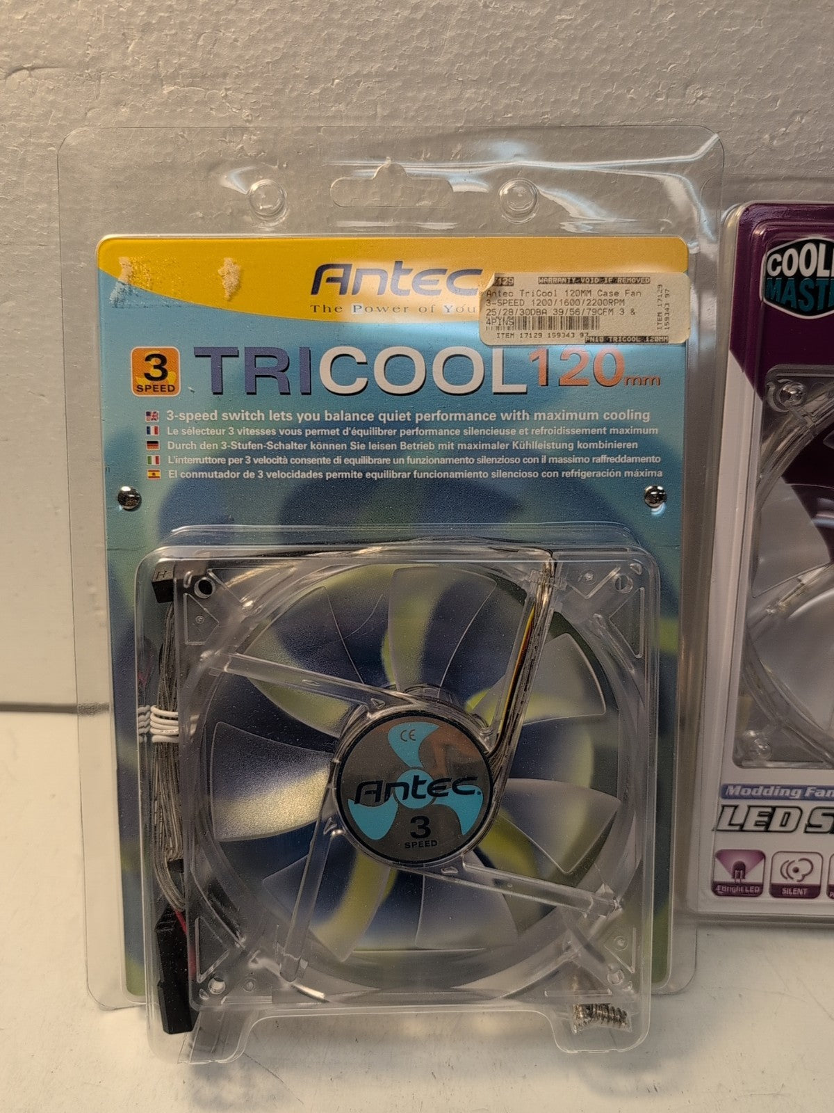 🔥 2x NEW 120MM 3 PIN COMPUTER CASE FAN 120x120x25mm -