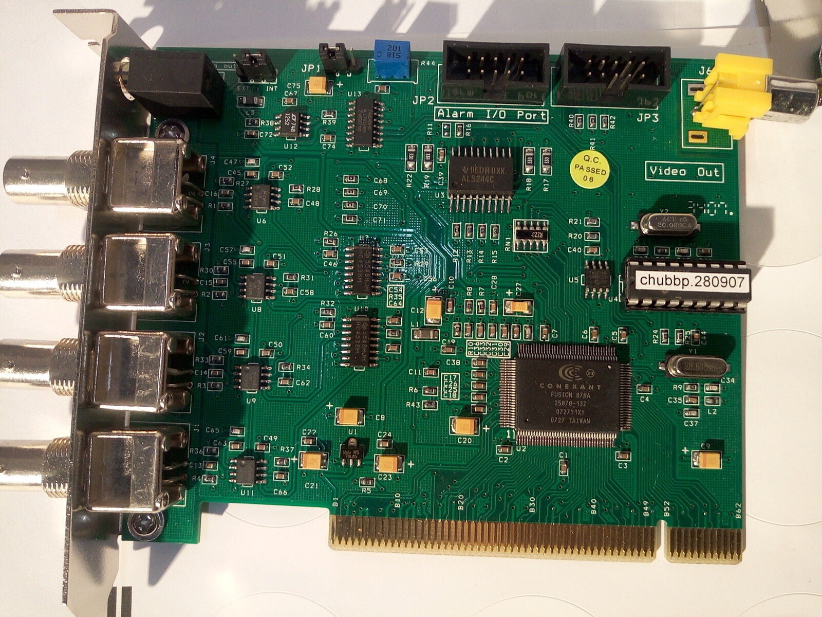 - Conexant Video Multiplexer 4-Port  Card  FGD-VIDMUX-03 W/ 2x UCC4 PLUS CARD