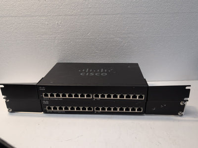 2x Cisco SG110-16 16-Port Gigabit Network Switches Tested  -