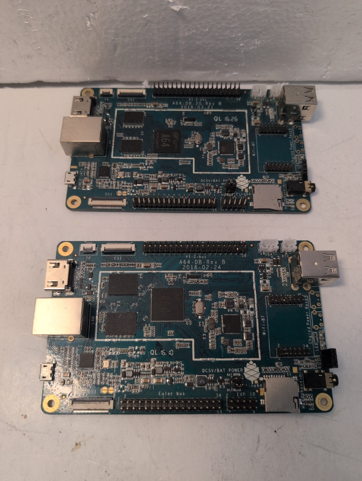 🔥 2x PINE A64 Single Board  201-A64DB110 A64-DB-2G/A64-DB Module    -