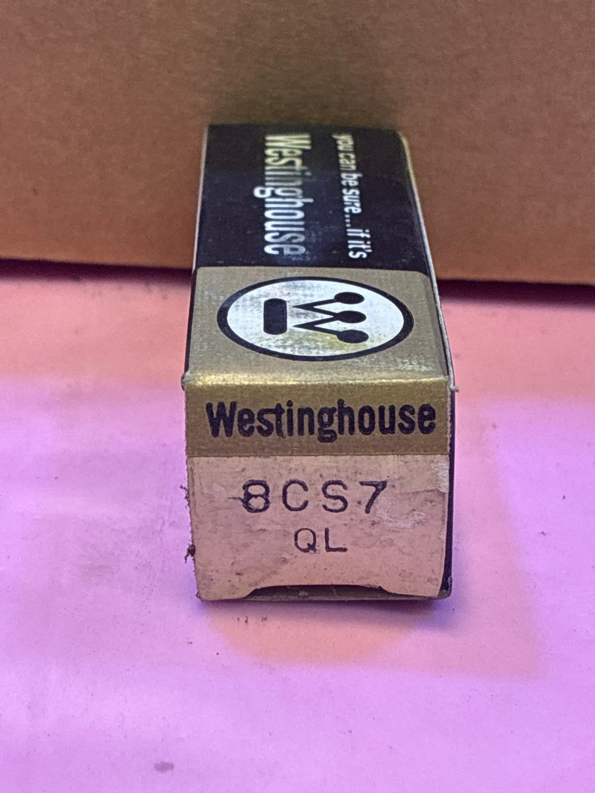 🔥 Westinghouse 8CS7 QL Vacuum Tube in Original Box Vintage Electron Tube