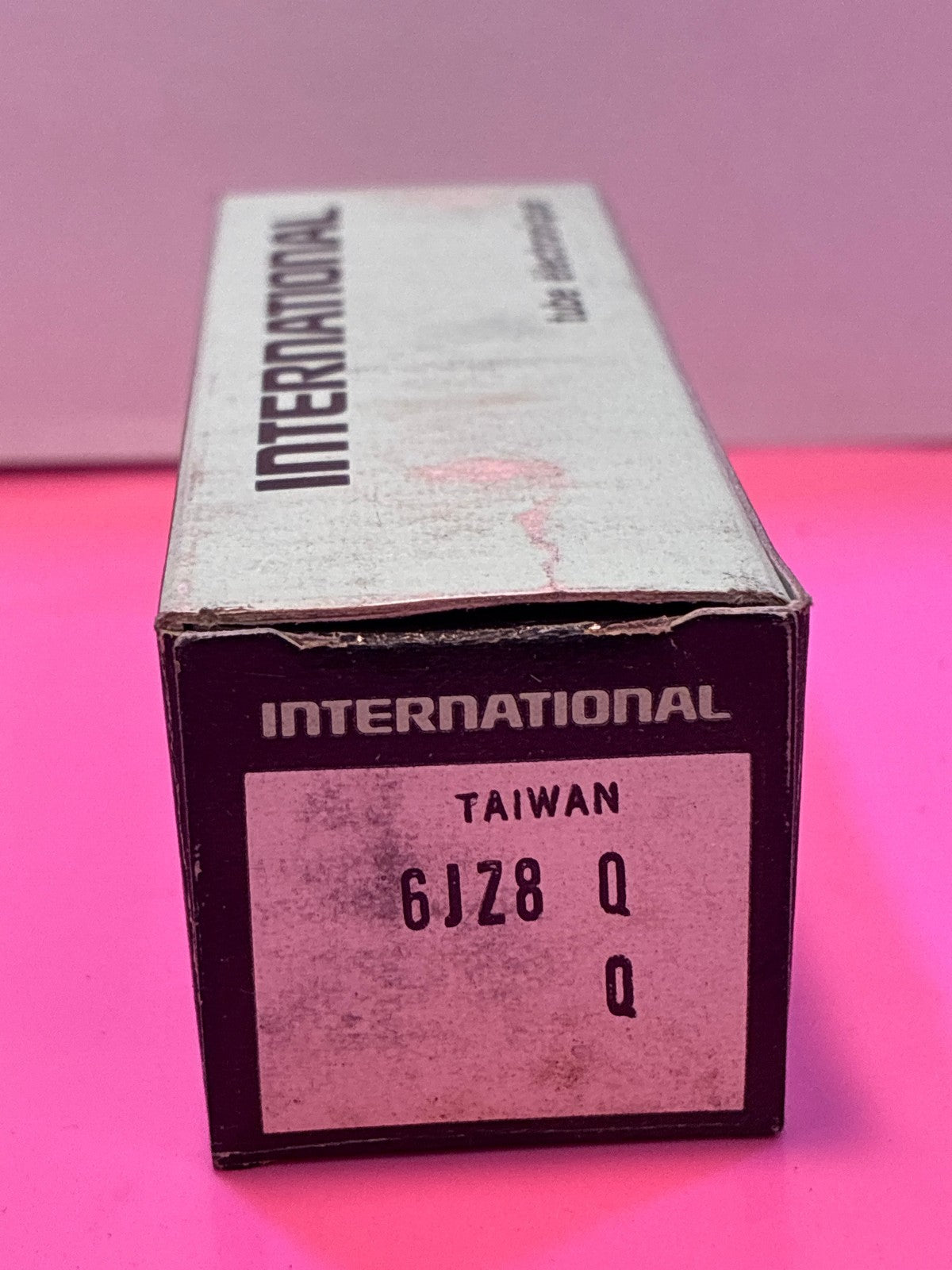 🔥 International 6JZ8 Vacuum Tube Triode-Pentode Taiwan NOS in Original Box