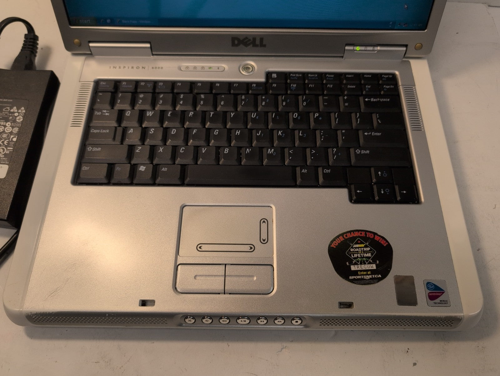 🔥 Dell Inspiron 6000 15.4" Laptop Pentium M 1.86GHz/2GB/60GB HDD/Win XP (READ)-