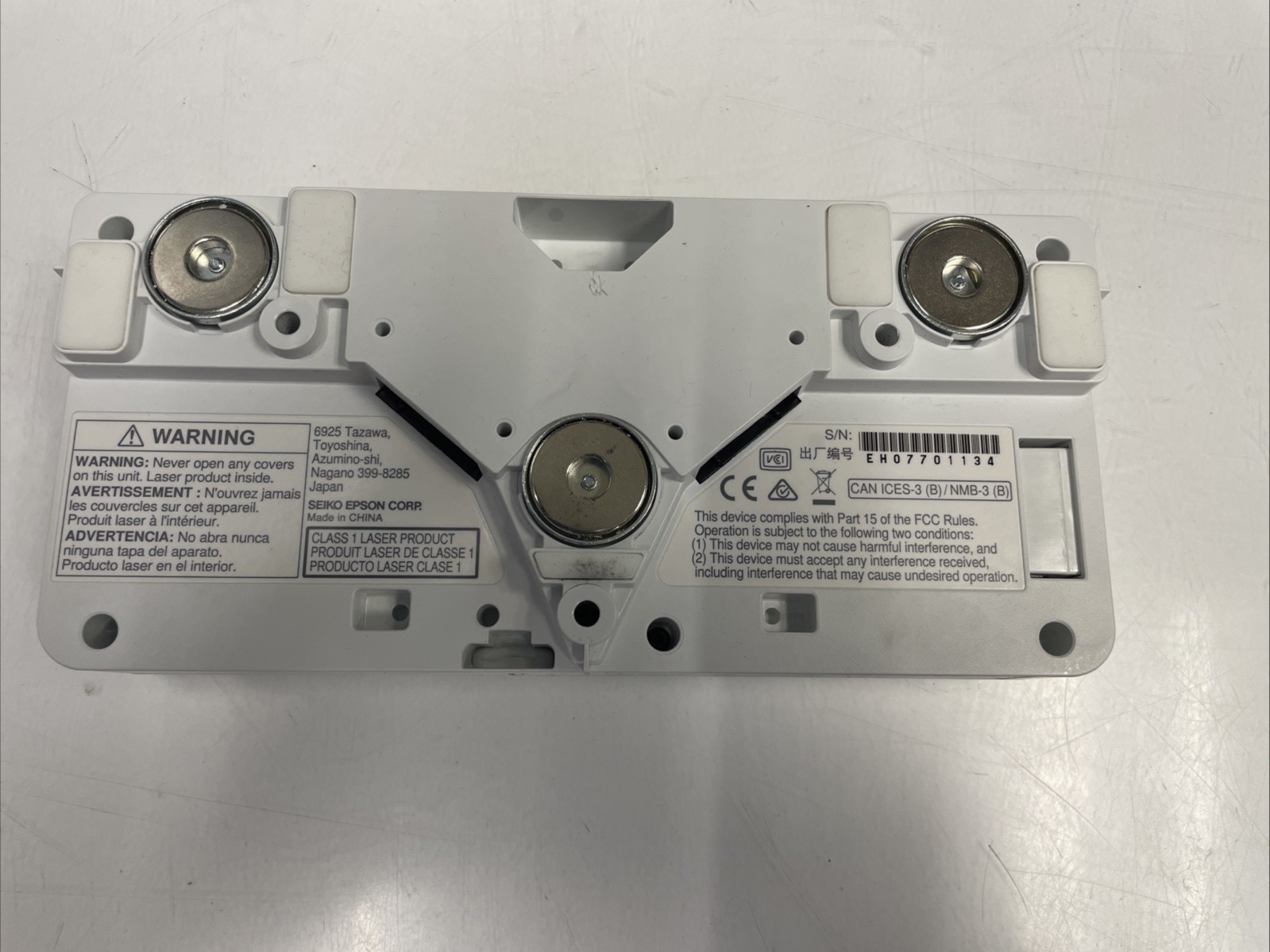 Epson BrightLink Pro 1460ui with remote touch unit tch cable and pen