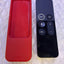 🔥 Apple Siri Remote 1st Generation A1962 with Elago Red Silicone Case -Untested