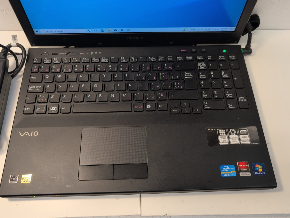 🔥 Sony Vaio PCG-41412L 15.6" Laptop  i7-2640M CPU /6GB RAM /750GB HDD/Win 10 -
