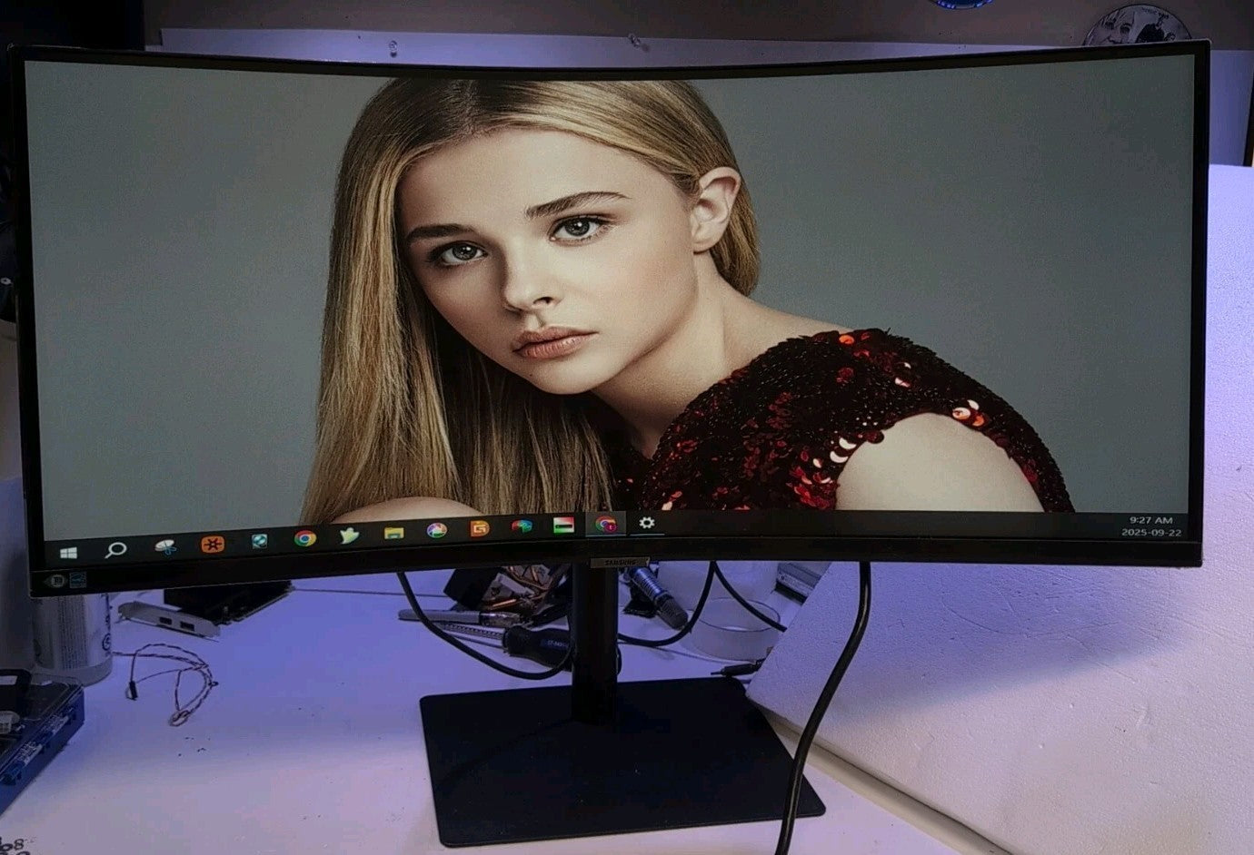 (GRADE A) Samsung 34" Viewfinity S65UA UltraWide QHD Curved Monitor S34A654UBN -