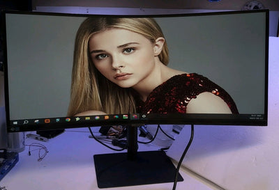 (GRADE A) Samsung 34" Viewfinity S65UA UltraWide QHD Curved Monitor S34A654UBN -