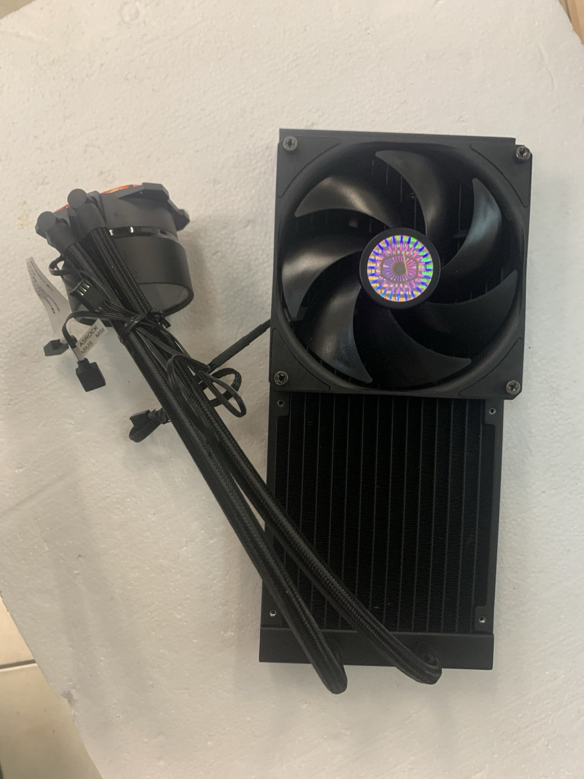 🔥 Unused ~ CoolerMaster Masterliquid ML120L RGB Addressable Lighting (no plate)