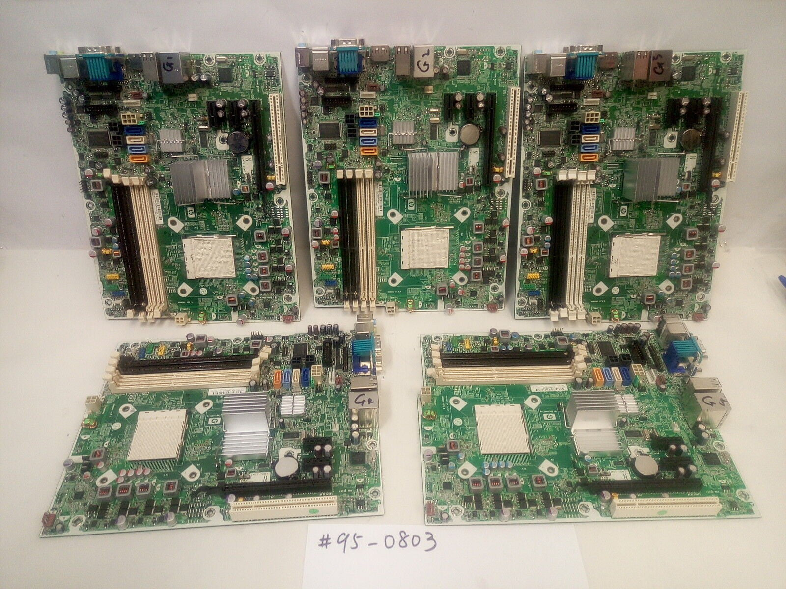 1x  HP  6005 Pro SFF Socket AM3 Motherboard 503335-001 531966-001 @@@