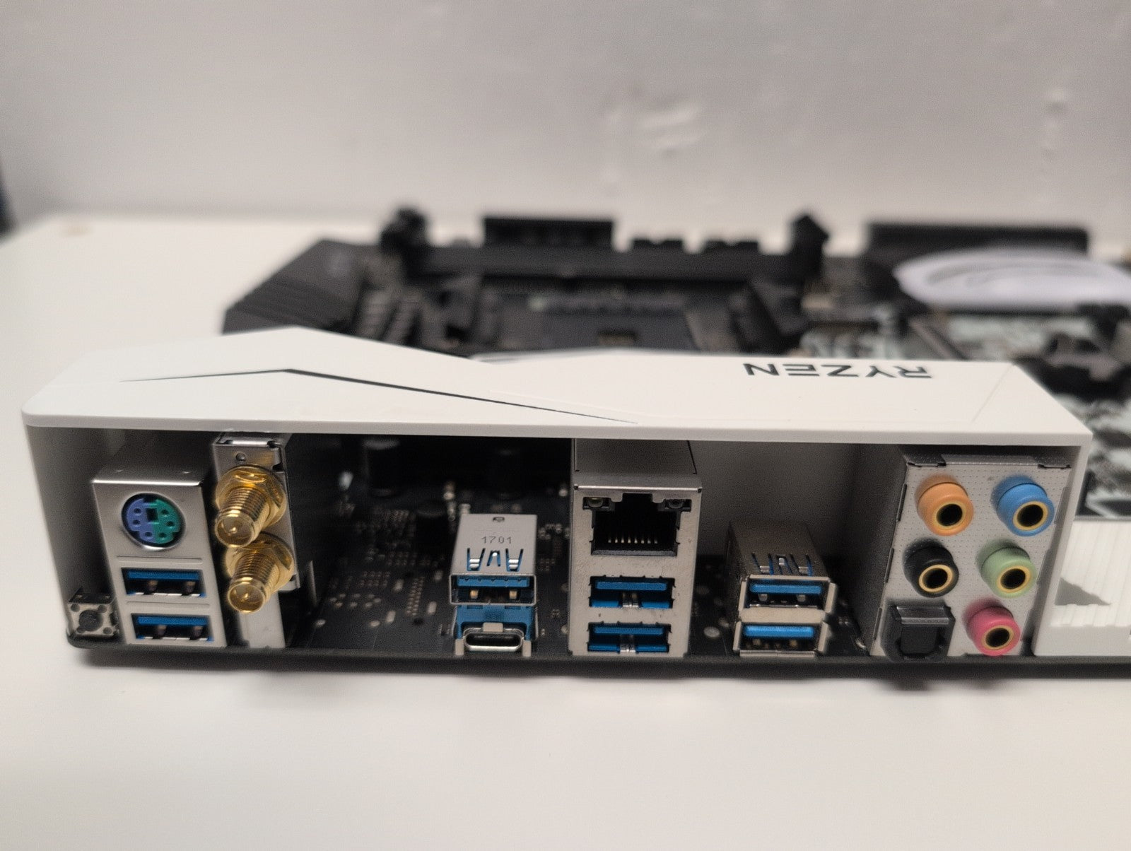 🔥 FOR PARTS – ASRock X370 Taichi AM4 Motherboard ONLY - NOT WORKING -