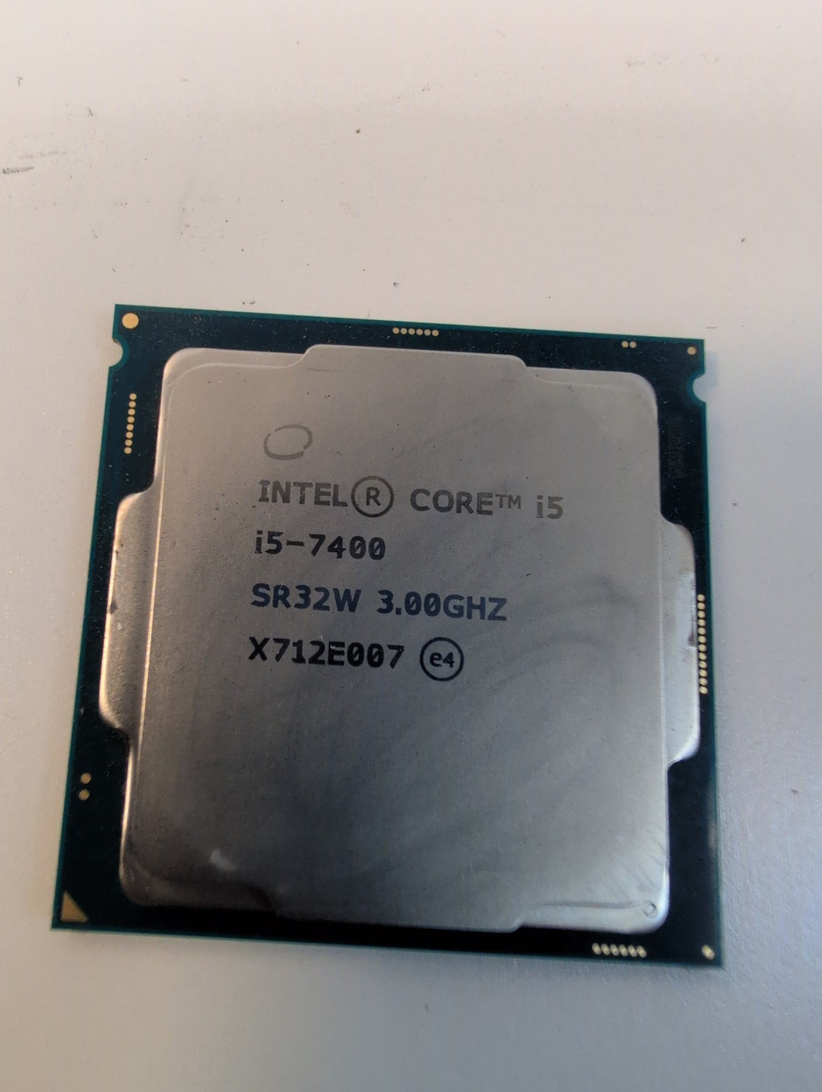 Intel Core i5-7400 SR32W 3.00GHz LGA1151 Kaby Lake Desktop CPU Processor -