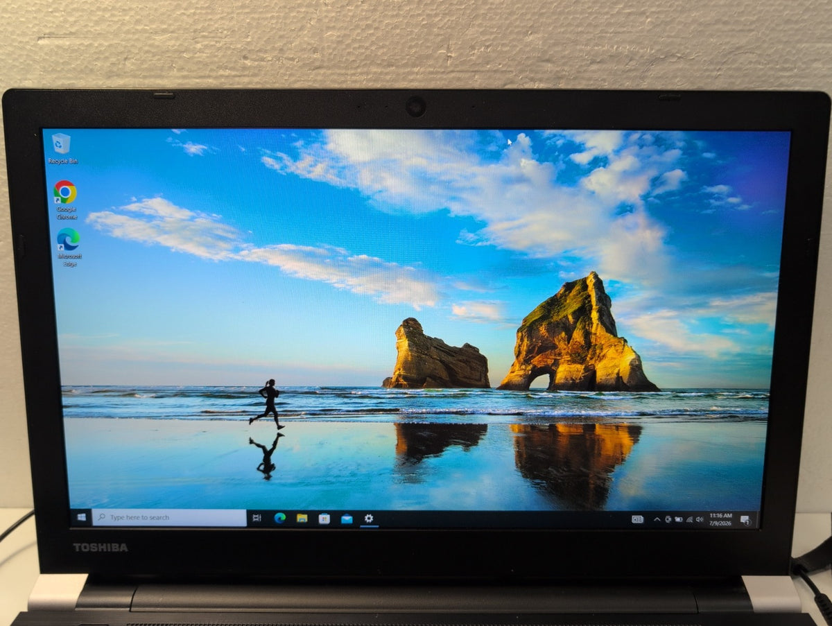 🎸 Toshiba Tecra A50-C 15.6" Laptop i7-5600U /8GB RAM /500GB HDD/Win10 Pro