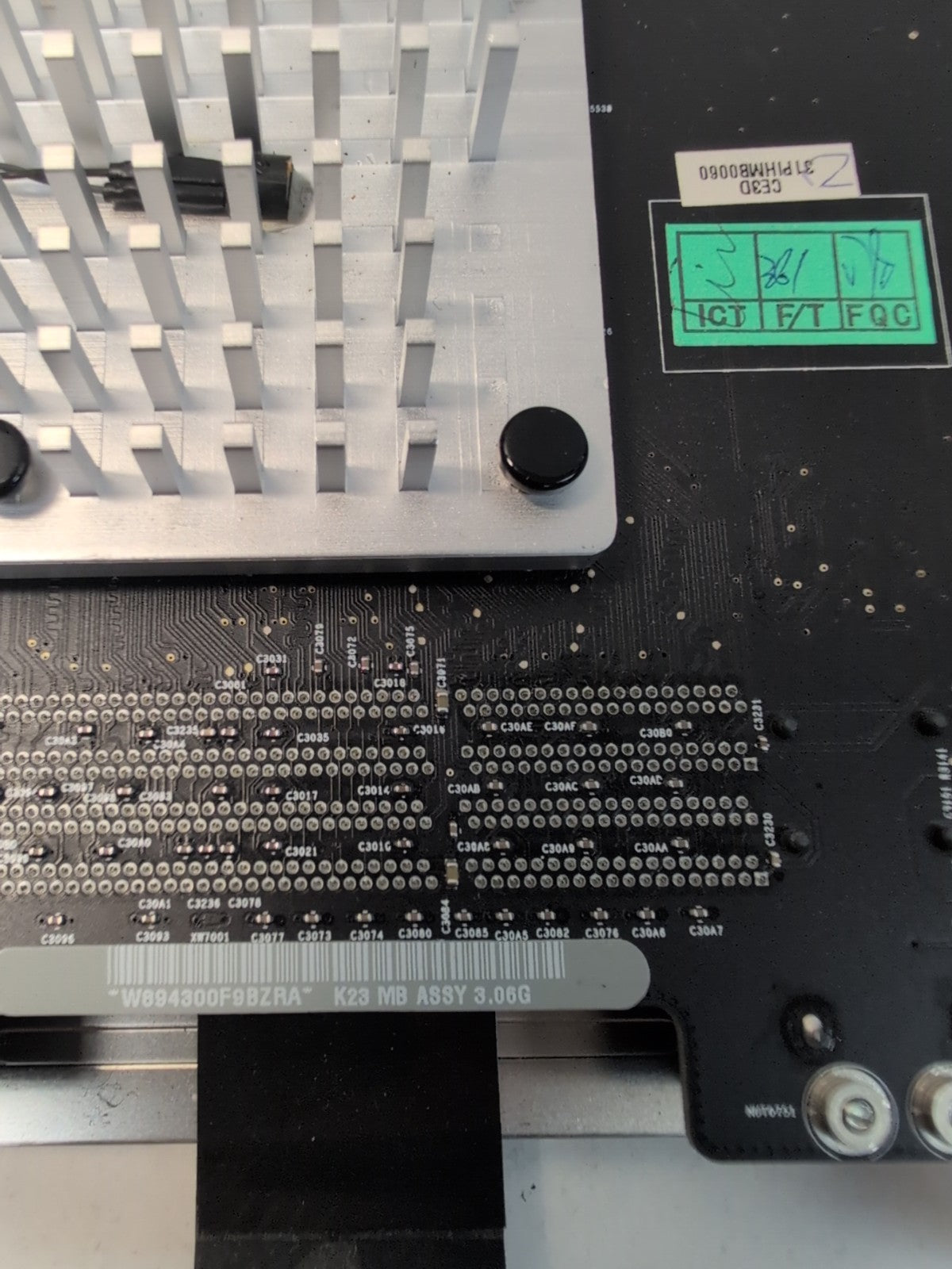 🔥 APPLE 820-2507-A MOTHERBOARD W/CPU For 2009 APPLE IMAC A1312 Tested -