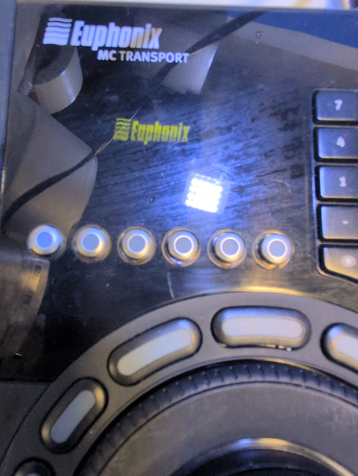 🎸 Euphonix MC Transport DAW Control Surface - Studio Mixer Controller Black