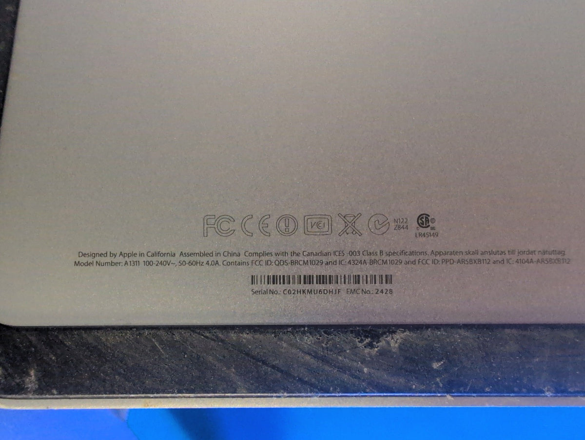 🎸 Apple iMac A1311 21.5-inch Mid 2011 Intel Core i5 2.5GHz 4GB 500GB HDD 10.13