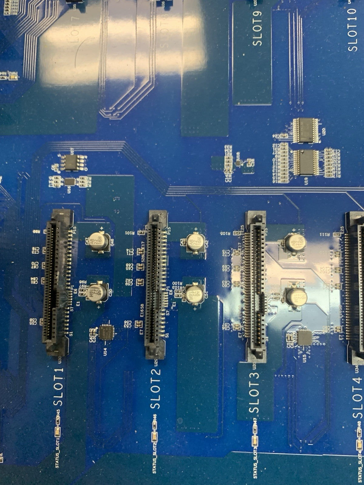 🔥 TS4V PCIe x4 SFF Test Board 12 Slot Backplane High Speed Industrial PCB
