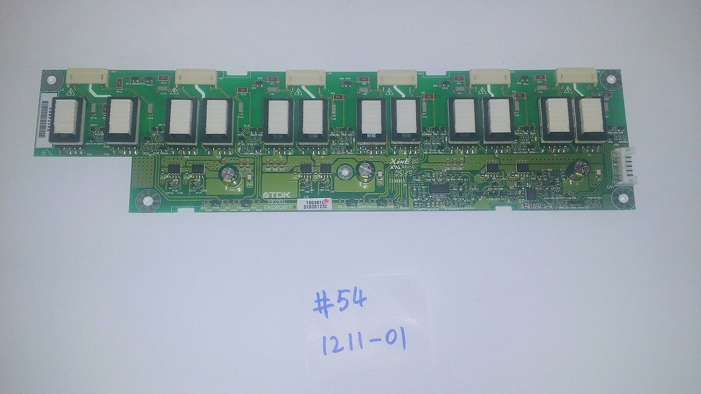 - LOT OF 2 TBD261L (EA02B261T) Backlight Inverter 5X606123C