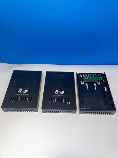 Lot of 3  ICY OCK  2.5" SAS SATA to 3.5" SATA  hard drive caddy