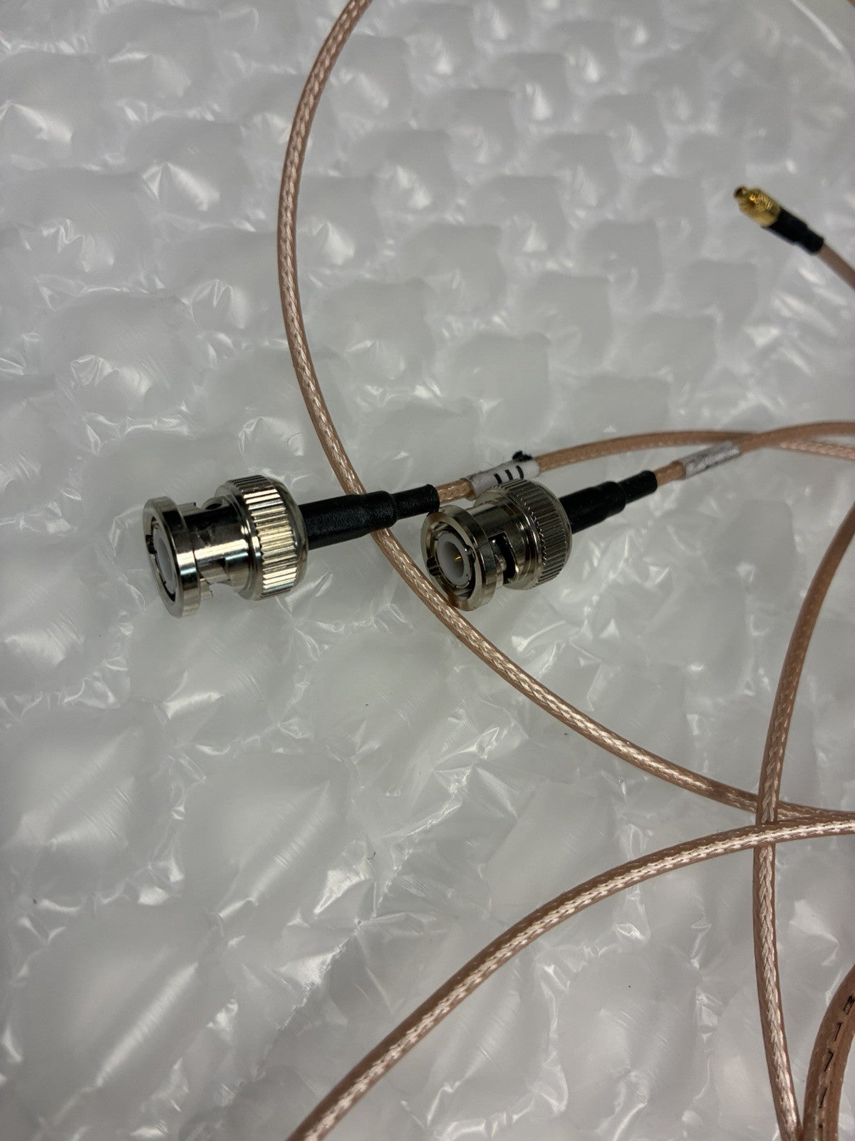 🔥 3x RF Coax Cable BNC Male to SMA/Bulkhead Test Lead RG316 Style