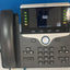 - (GRADE A) Lot of 5 Cisco CP-8811 VoIP IP Gigabit PoE LCD Display Office Phone