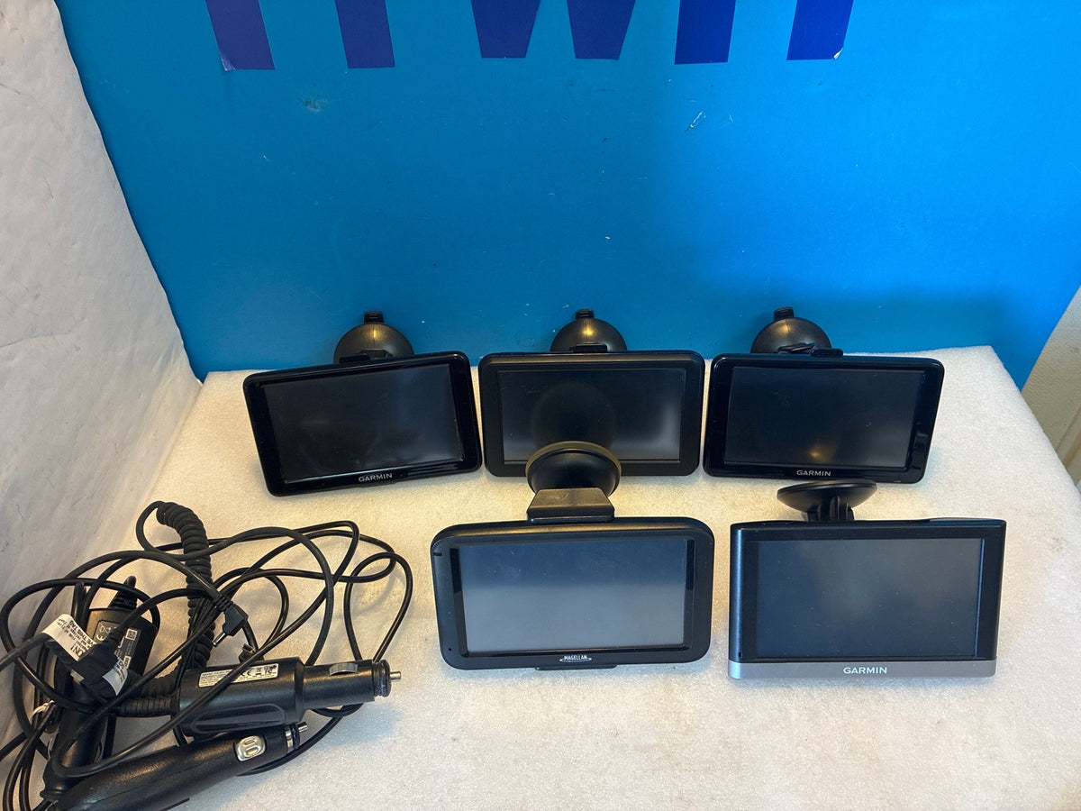 🔥 Garmin Nuvi 50 2555LM 2555LMT 2598LMTHD + Magellan RM5220-LM GPS Lot N393M-50
