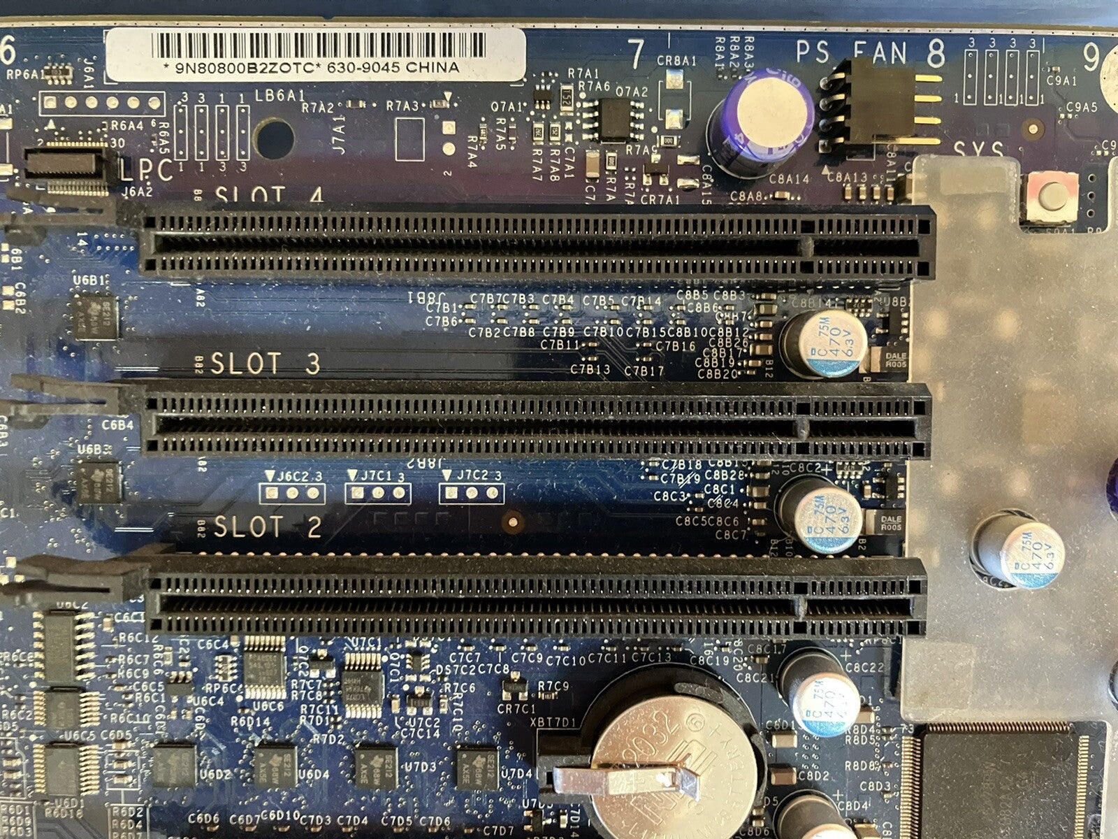 ~ Apple Mac Pro 2006 A1186 Logic Board 630-9045 820-1976-A w/ 2x Xeon 5150 CPU
