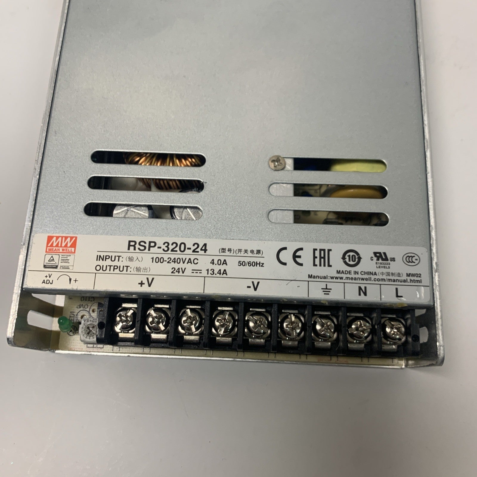 Mean Well RSP-320-24 24V 13.4A 320W Industrial Switching Power Supply